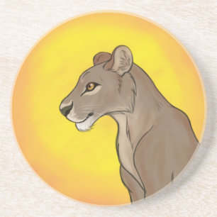 Porta-copos Queen Lioness