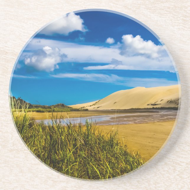 Porta-copos Quickand stream perto de 90-Mile Beach, Nova Zelân (Frente)