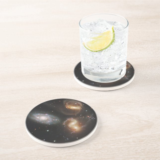 Porta-copos Quinteto de Stephan: Uma Galáxia Galáctica Naufrag (Lateral)