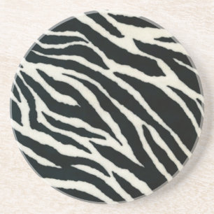 Porta-copos RAB - Impressão de Zebra Rochabilizante Preta e B