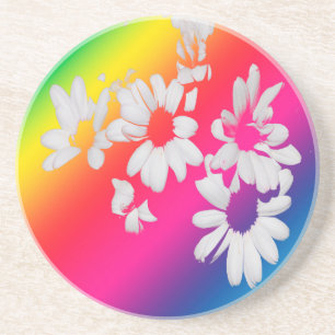 Porta-copos Rainbow daisies