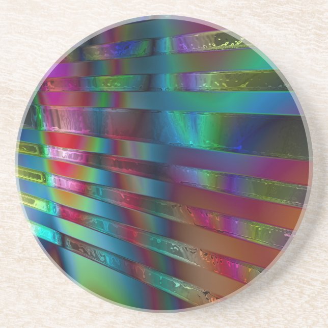 Porta-copos Raios de Croma (Frente)