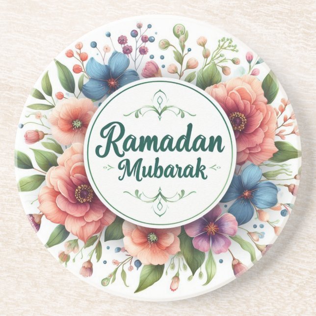Porta-copos Ramadan Mubarak (Frente)