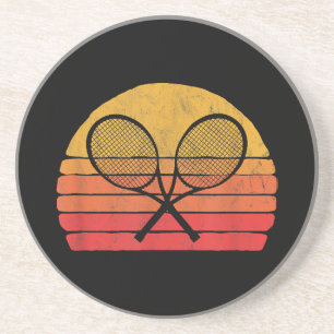 Porta-copos Raquetas de Tênis cruzadas retrorreflectoras dos a