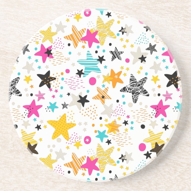 Porta-copos Rastreador de pontas e estrelas brilhantes (Frente)