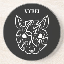 Rato Tribal Preto e Branco