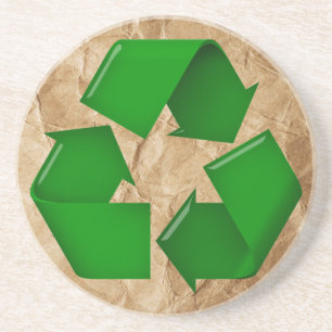 Porta-copos Reciclar - Papel amassado