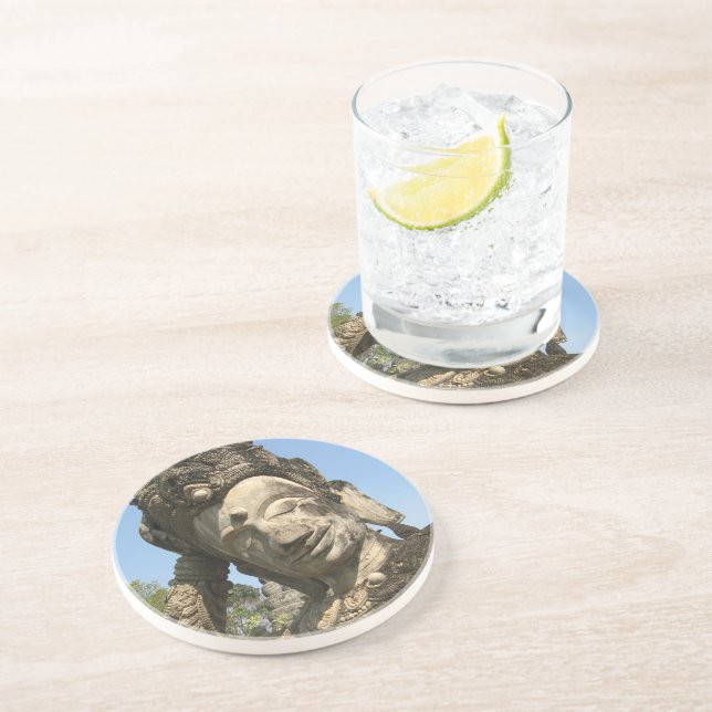 Porta-copos Reclinando Buda... Nong Khai, Isan, Tailândia (Lateral)