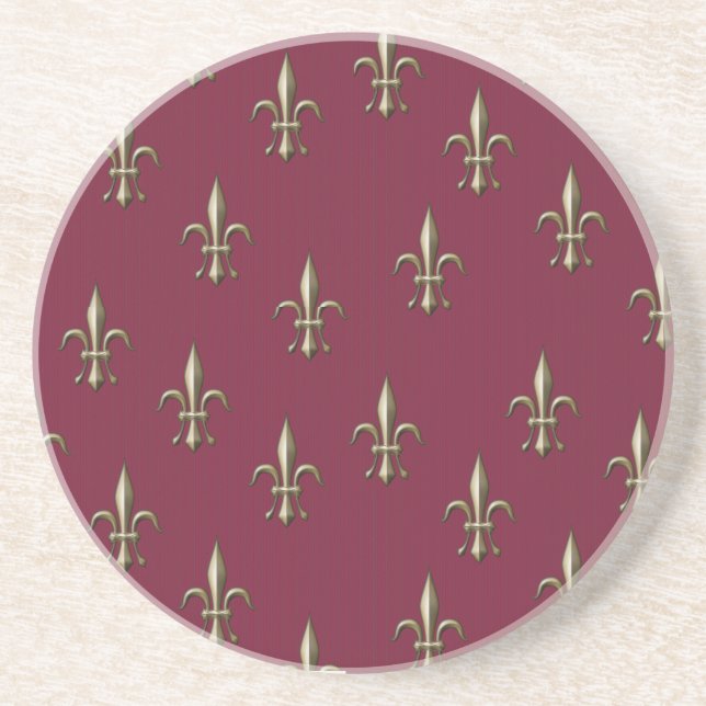 Porta-copos Red Fleur de Lis (Frente)