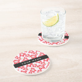 Porta-copos Red Hibiscus, Flores Vermelhas, Seu Nome