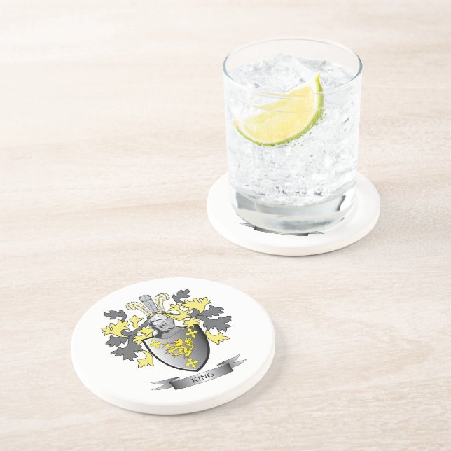 Porta-copos Rei brasão (Lateral)