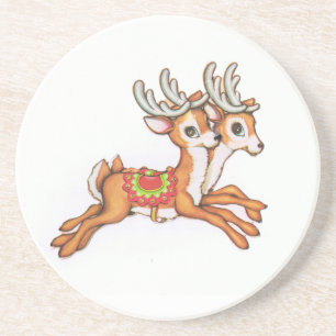 Porta-copos Reindeer de Cute Vintage