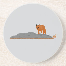 Porta-copos 🦊Renard sur le Rocher
