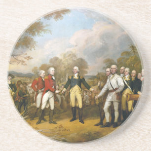 Porta-copos Rendição do general Burgoyne por John Trumbull