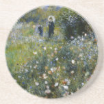 Porta-copos Renoir Mulher com Parasol no Jardim<br><div class="desc">Mulher com Parasol em Jardim, Pierre-Auguste Renoir, 1875. Óleo na canvas, 54, 5 x 65 cm. O Museu Thyssen-Bornemisza, Madrid Pierre-Auguste Renoir (25 de fevereiro de 1841 - 3 de dezembro de 1919) foi um artista francês que foi um pintor de destaque no desenvolvimento do estilo impressionista. Vintage retrógrado legal,...</div>
