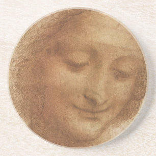 Porta-copos Retrato de Santa Ana por Leonardo da Vinci