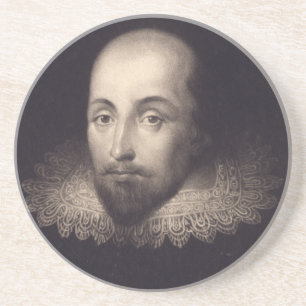 porta copos "Retrato de Shakespeare"