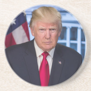 Porta-copos Retrato Presidencial Oficial de Donald Trump