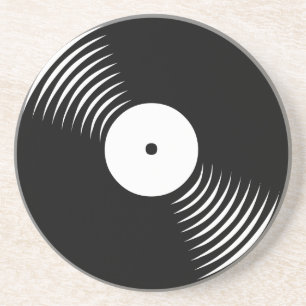 Porta copos Retro Vintage Vinyl Record Corey Tiger