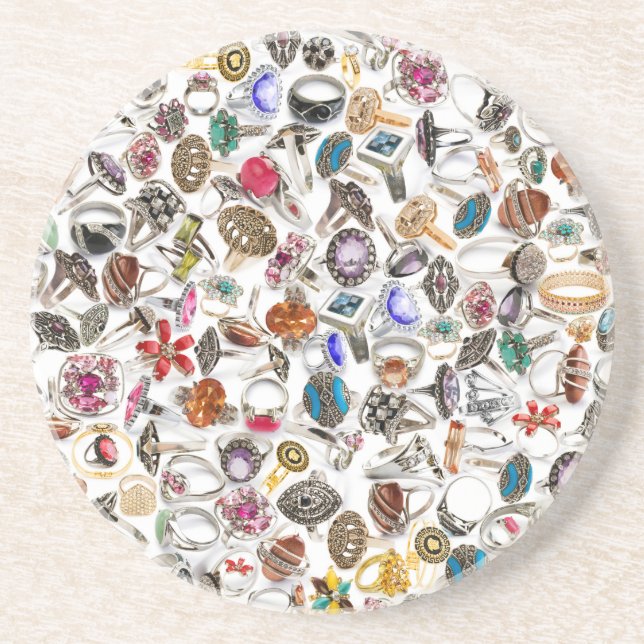 Porta-copos rings jewelry (Frente)