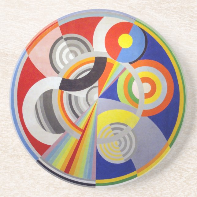 Porta-copos Ritmo n.o 1 | Robert Delaunay | (Frente)