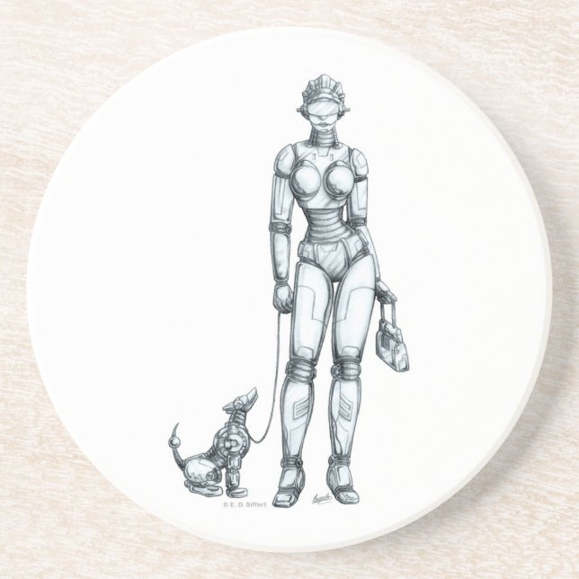 Porta-copos Robôs (Frente)