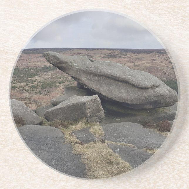 Porta-copos Rocha de Boca, Sheffield. (Frente)