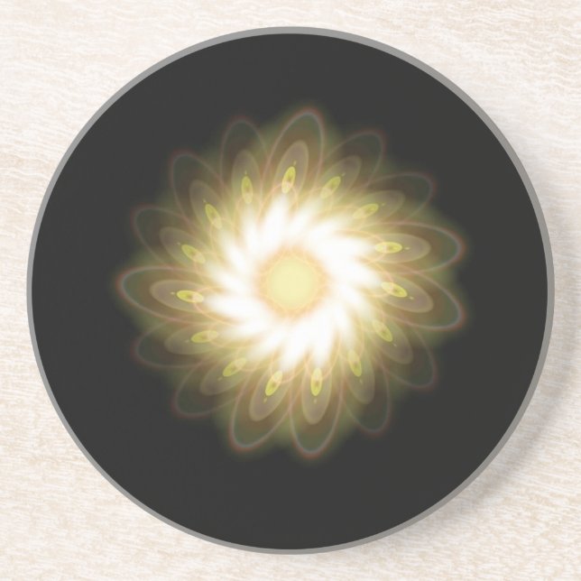 Porta-copos Rochas amarelas em preto (Frente)