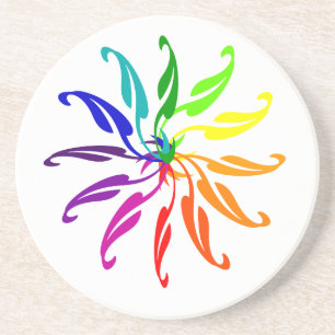 Porta copos - Roda colorida