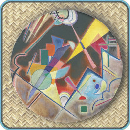 Porta-copos RODÍZIO REDONDO - "Tiefes Braun" - Kandinsky
