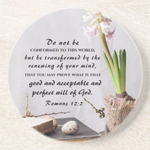 Porta-copos Romanos 12:2 Não estejam em conformidade com este