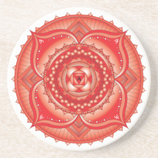Porta copos Root Chakra Light Mandala