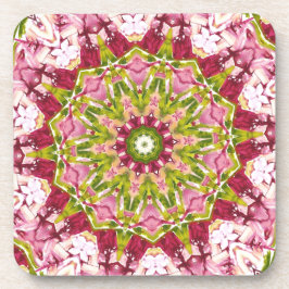 Porta copos rosa e verde Kaleidescope de Ola Boo