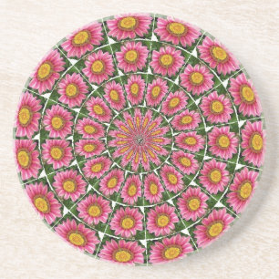 Porta copos Rosa Gazania