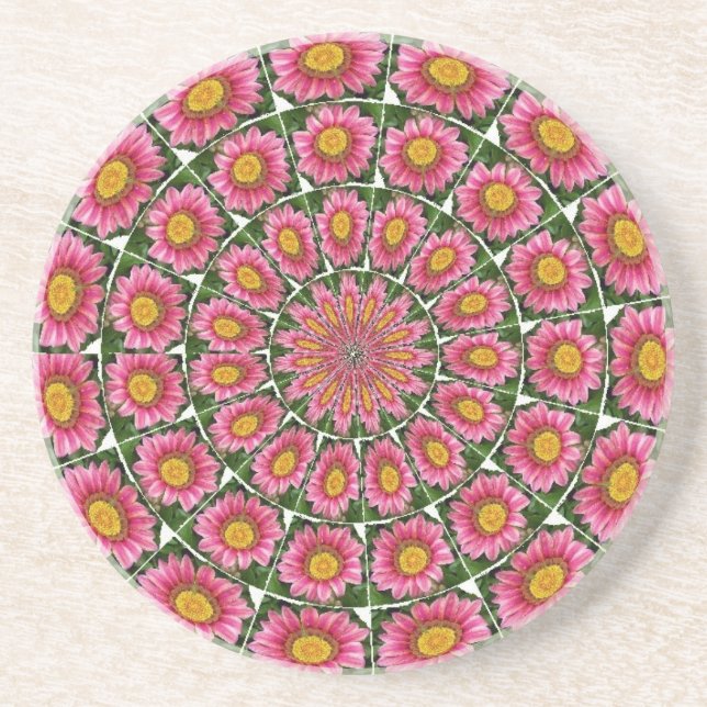 Porta copos Rosa Gazania (Frente)