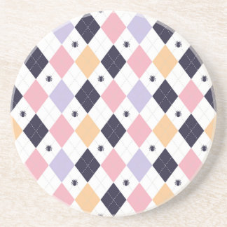 Porta-copos Rosa Puro Diamante com Aranha