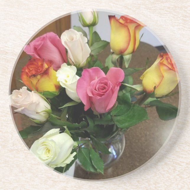 Porta-copos Rosas (Frente)