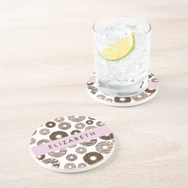 Porta-copos Rosquinhas de chocolate, Rosquinhas de caramelo, g (Lateral)