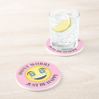 Porta-copos Rosto animado feliz