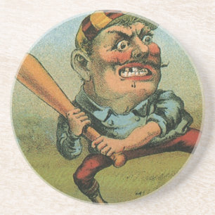 Porta-copos Rótulo de charuto vintage, Esportes Beisebol Tansi