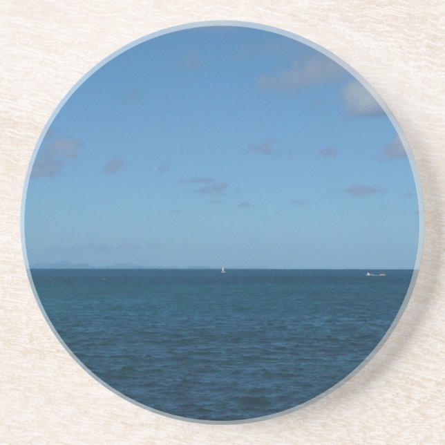 Porta-copos Rua. Lucia Horizon Blue Ocean (Frente)