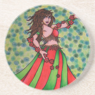 Porta-copos Ruby Belly Dancer