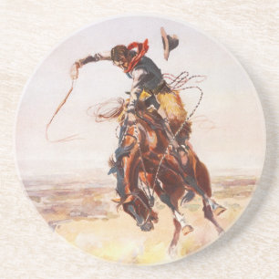 Porta-copos Ruins de Charles Marion Russell em 1904