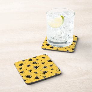 Porta copos Rústica de Abelhas - Desenho De Mão, P