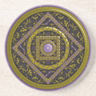 Porta copos Sagittarius Mandala