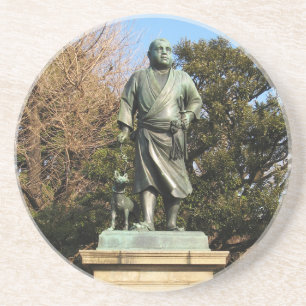 Porta-copos Saigo Takamori (O Último Samurai) & Estátua de C