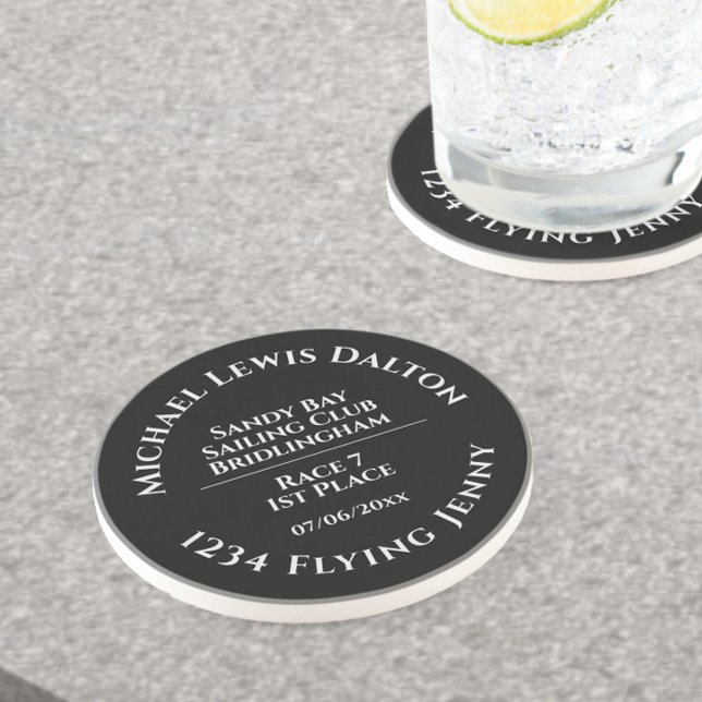 Porta-copos Sailing Club Trophy Sandstone (Criador carregado)