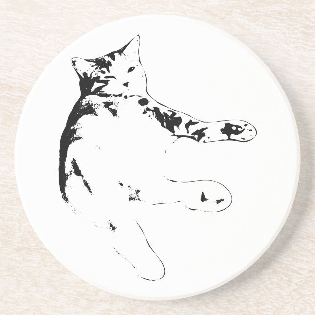 Porta-copos Salão preguiçoso (Frente)