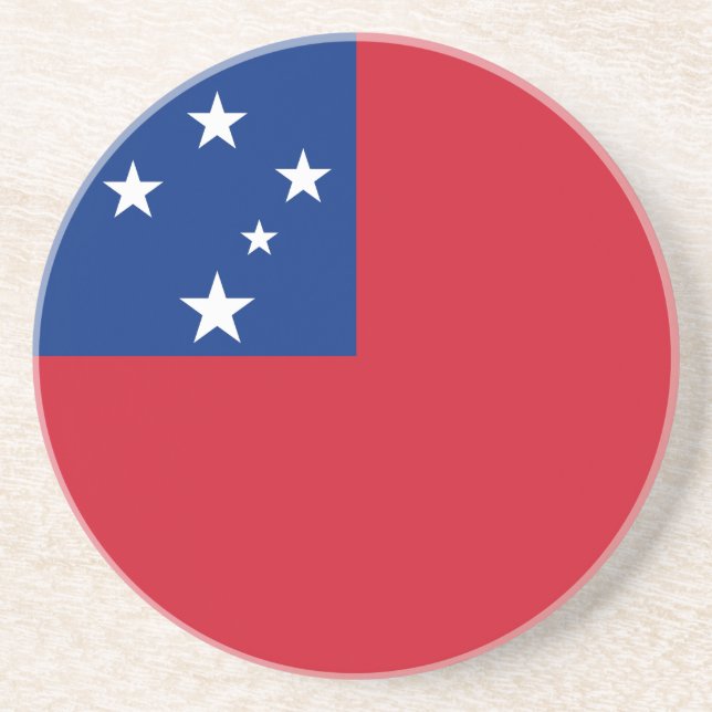 Porta-copos Samoa Flag (Frente)