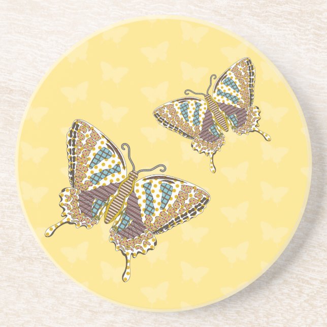 Porta copos Sandstone Aztec Swallowtail (Frente)